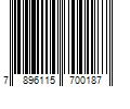 Barcode Image for UPC code 7896115700187