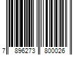 Barcode Image for UPC code 7896273800026