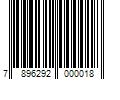 Barcode Image for UPC code 7896292000018