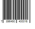 Barcode Image for UPC code 7896490400016