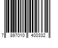 Barcode Image for UPC code 7897010400332