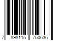 Barcode Image for UPC code 7898115750636