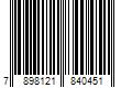 Barcode Image for UPC code 7898121840451