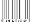 Barcode Image for UPC code 7898182807165