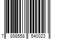 Barcode Image for UPC code 7898558540023