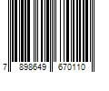 Barcode Image for UPC code 7898649670110