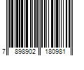 Barcode Image for UPC code 7898902180981