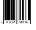 Barcode Image for UPC code 7898961540382