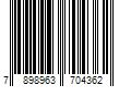 Barcode Image for UPC code 7898963704362