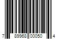 Barcode Image for UPC code 789968000504