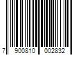 Barcode Image for UPC code 7900810002832