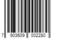 Barcode Image for UPC code 7903609002280