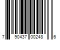 Barcode Image for UPC code 790437002486