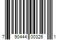 Barcode Image for UPC code 790444003261