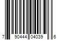 Barcode Image for UPC code 790444040396