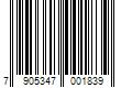 Barcode Image for UPC code 7905347001839