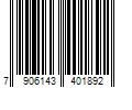 Barcode Image for UPC code 7906143401892