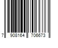 Barcode Image for UPC code 7908164706673