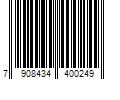 Barcode Image for UPC code 7908434400249