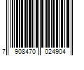 Barcode Image for UPC code 7908470024904