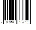 Barcode Image for UPC code 7909189184316