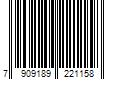 Barcode Image for UPC code 7909189221158