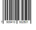 Barcode Image for UPC code 7909410932501