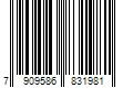 Barcode Image for UPC code 7909586831981