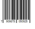 Barcode Image for UPC code 7909875050925