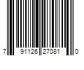 Barcode Image for UPC code 791126270810