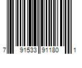 Barcode Image for UPC code 791533911801