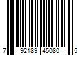 Barcode Image for UPC code 792189450805