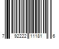 Barcode Image for UPC code 792222111816