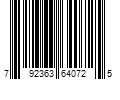 Barcode Image for UPC code 792363640725