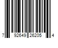 Barcode Image for UPC code 792649262054