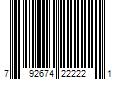 Barcode Image for UPC code 792674222221