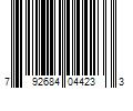 Barcode Image for UPC code 792684044233