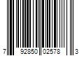 Barcode Image for UPC code 792850025783