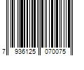 Barcode Image for UPC code 7936125070075