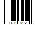 Barcode Image for UPC code 794711004227