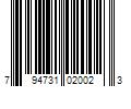 Barcode Image for UPC code 794731020023