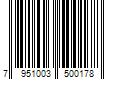 Barcode Image for UPC code 7951003500178