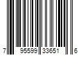 Barcode Image for UPC code 795599336516