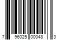 Barcode Image for UPC code 796025000483