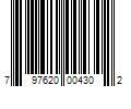 Barcode Image for UPC code 797620004302