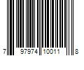 Barcode Image for UPC code 797974100118