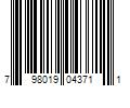 Barcode Image for UPC code 798019043711