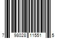 Barcode Image for UPC code 798028115515