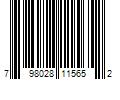 Barcode Image for UPC code 798028115652