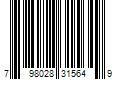 Barcode Image for UPC code 798028315649